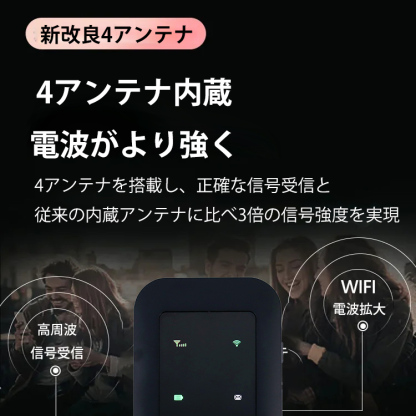 ポケット型WiFi