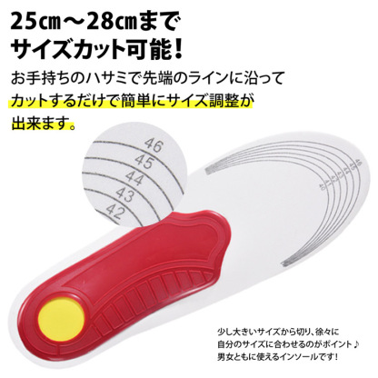 扁平足インソール