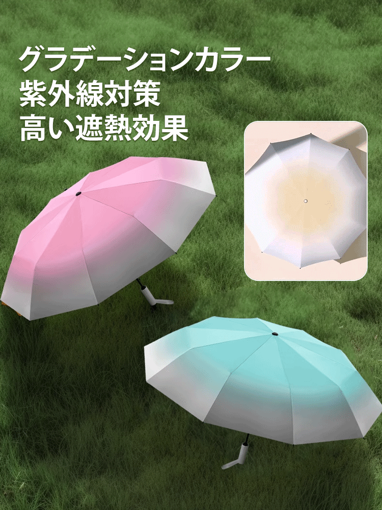 ワンタッチ自動開閉折りたたみ傘
