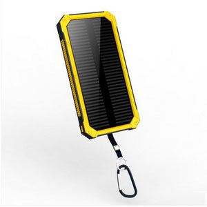 【多機能ソーラー充電器】モバイルバッテリー 20000mAh大容量 高輝度LEDライト アウトドア、登山、旅行、出張、防災に最適