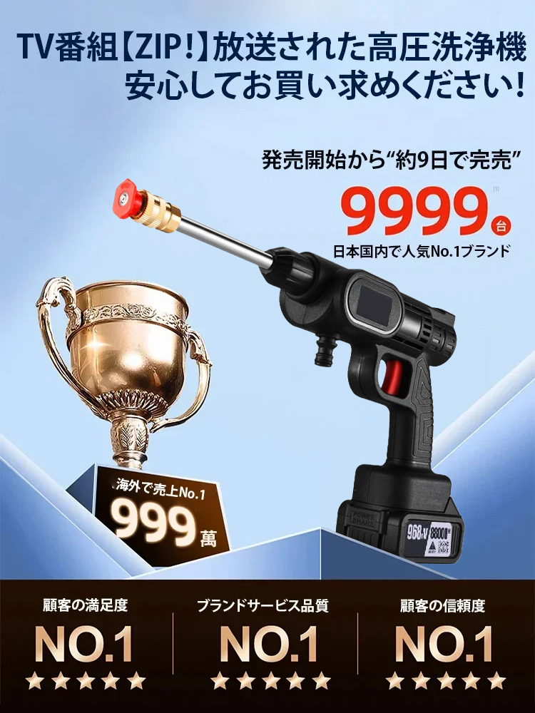 家庭用高圧洗浄機