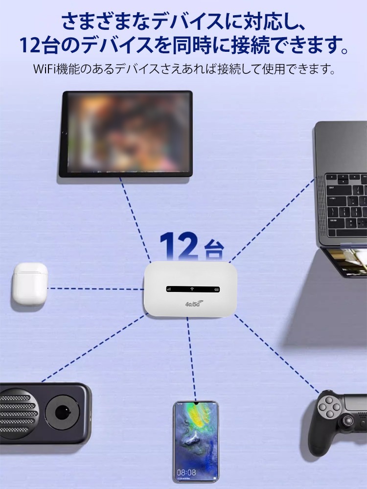 ポケットWiFi・モバイルWi-Fiルーター