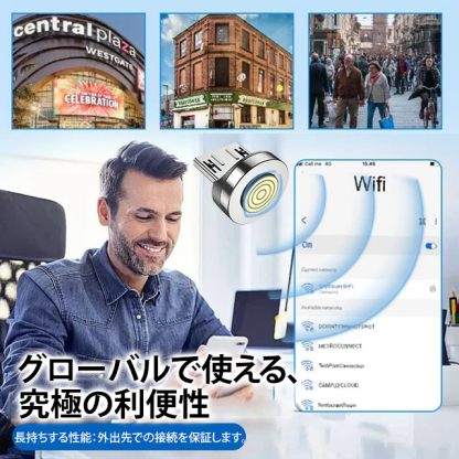 [簡単な接続] Wi-Fiアダプター