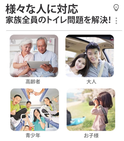 折りたたみ式簡易トイレ