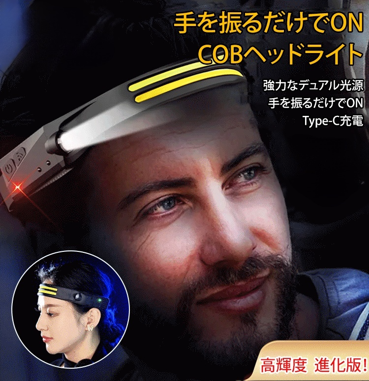 COBヘッドライト