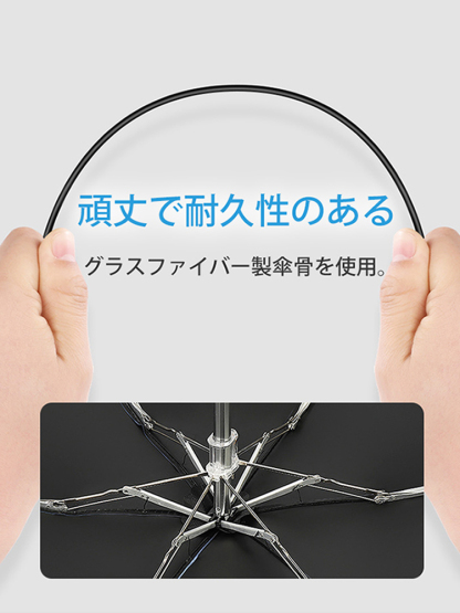 ワンタッチ自動開閉折りたたみ傘