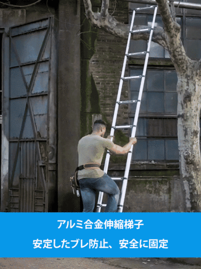 多機能伸縮はしご