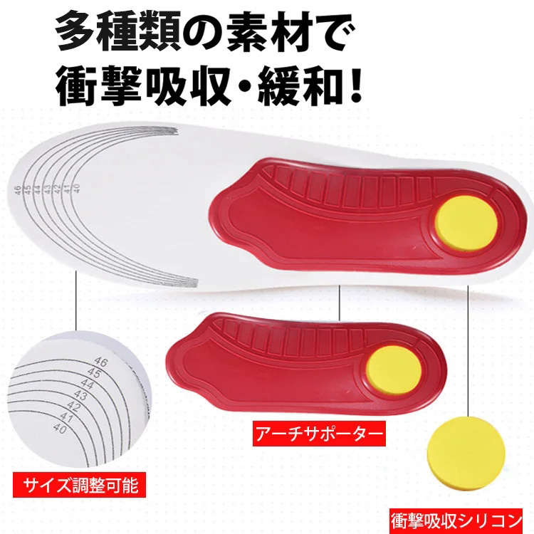 扁平足インソール