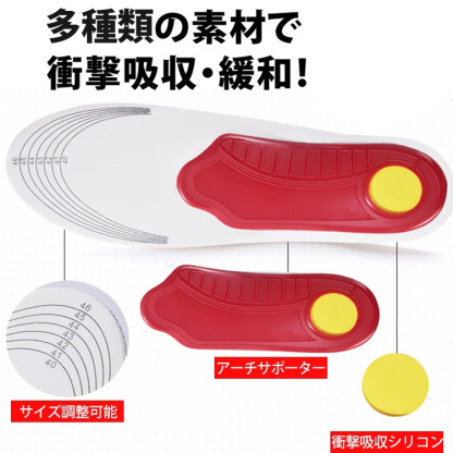 扁平足インソール