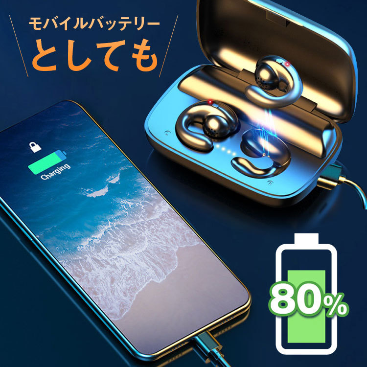 ワイヤレスイヤホン 期間限定2点目から2700円 Bluetoothイヤホン 分離型 Bluetooth5.0 両耳 片耳 ノイズキャンセリング