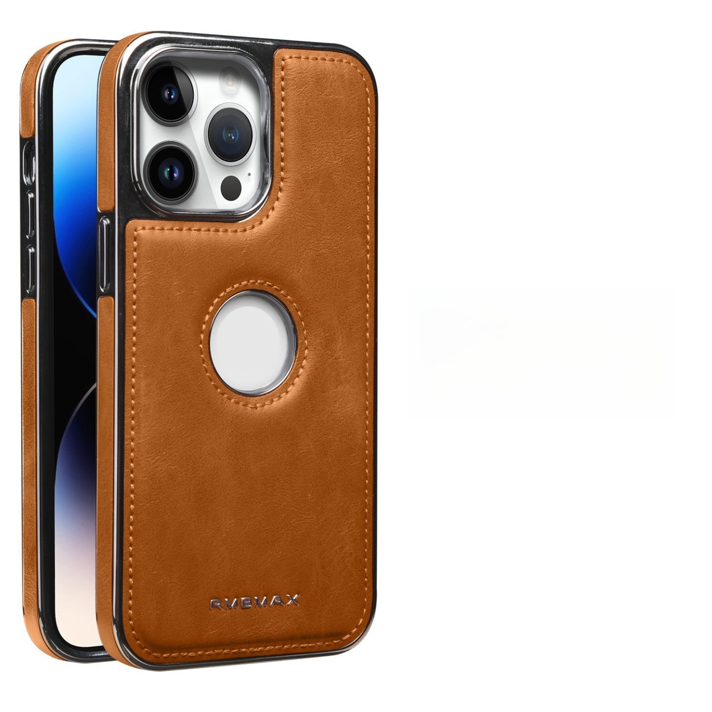 本革マグネット式スマホケース