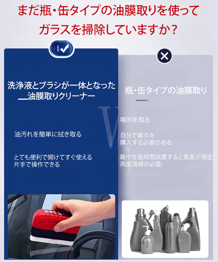 油膜取りクリーナー