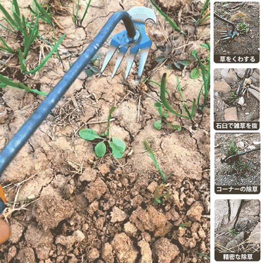新しい除草神器根付草取り道具(郵送)