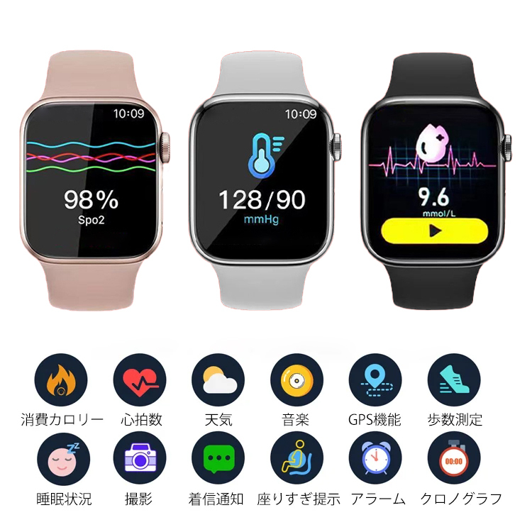 血糖尿酸スマートウォッチ