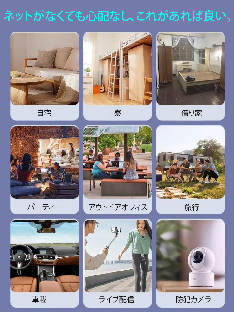 高速モバイルWi-Fiルーター