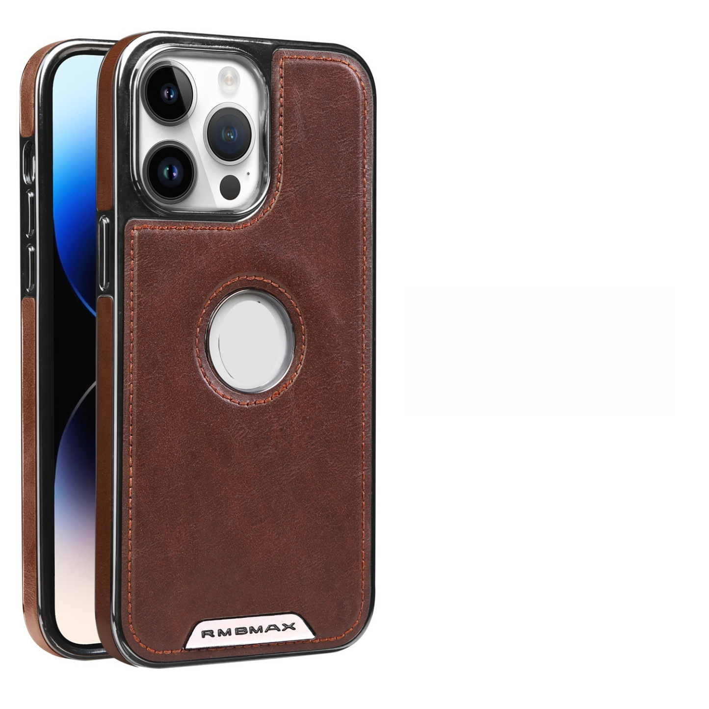 本革マグネット式スマホケース