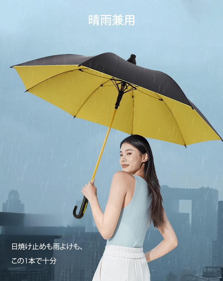【台風13号にも耐える】晴雨兼用傘