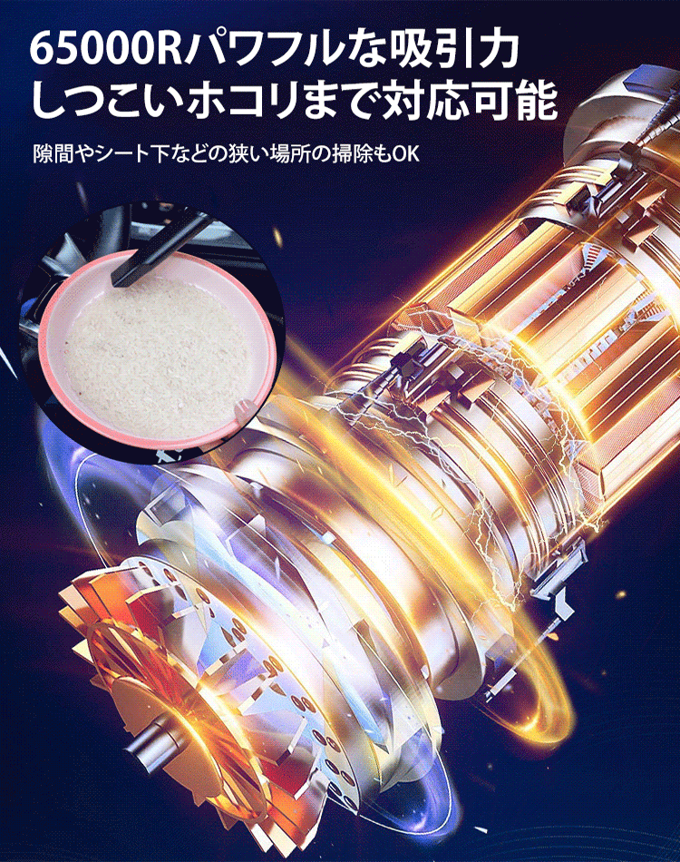 コードレス車用掃除機