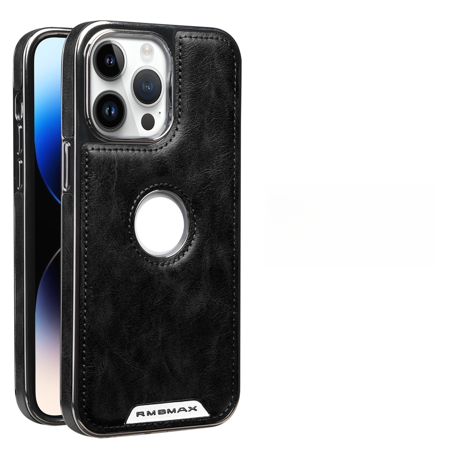 本革マグネット式スマホケース