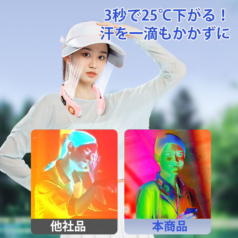 羽なしネックファン
