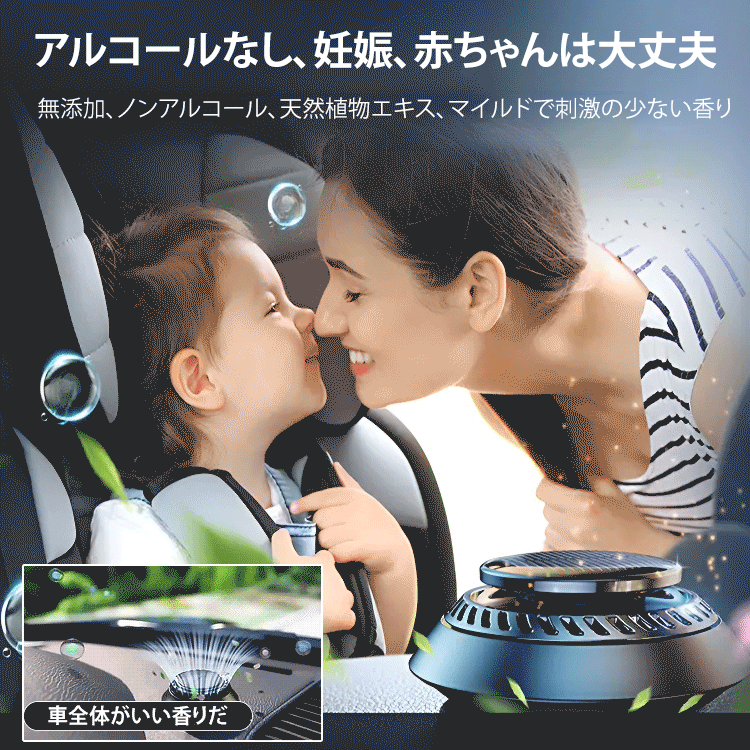 車用アロマディフューザー