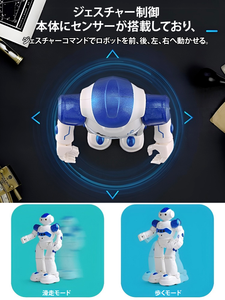リモコン付き電動ロボット
