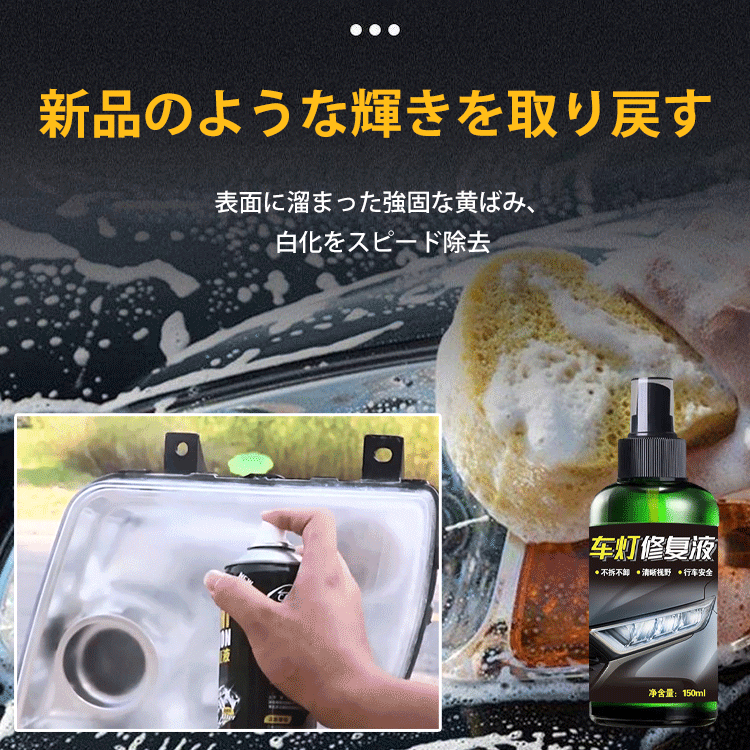 ヘッドライトクリーナー