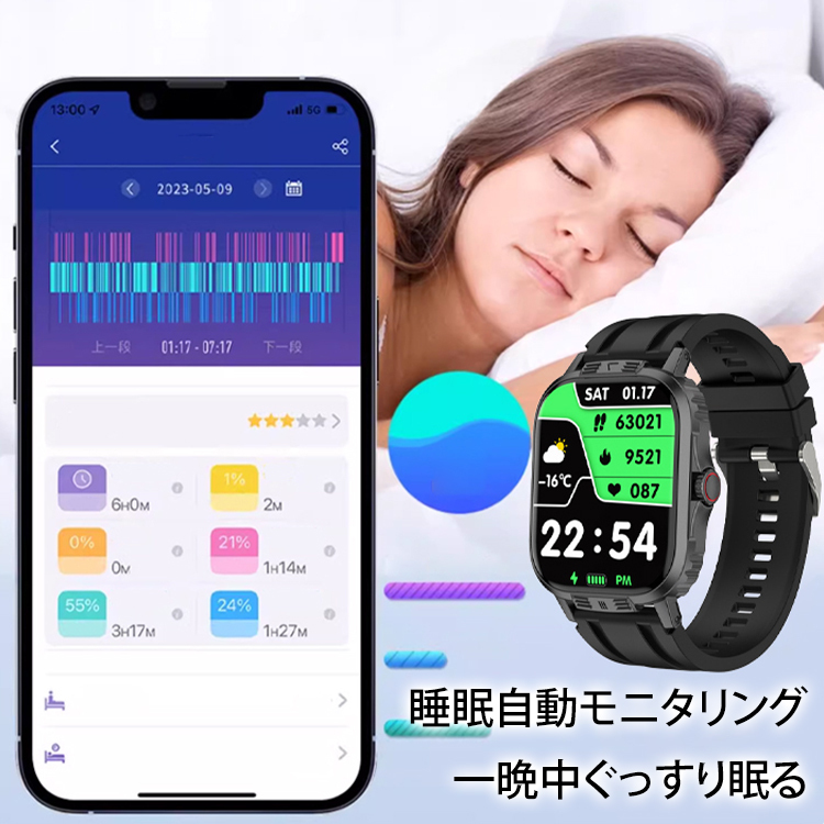 C29PRO酸素モニタリングBluetoothスマートウォッチ