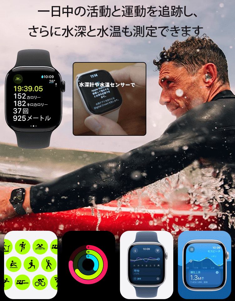 健康管理スマートウォッチ