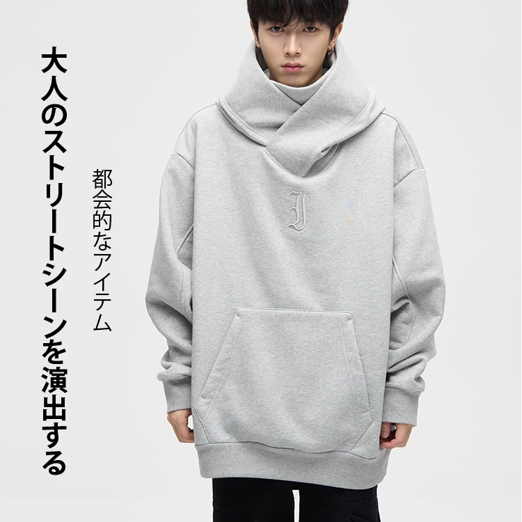 オーバーサイズユニセックスパーカー