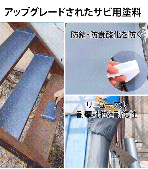 金属サビ対策水性塗料