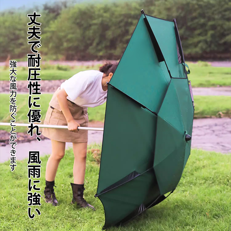 アウトドア用日焼け止め釣り傘