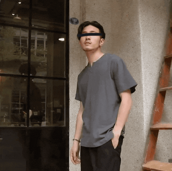 【リネンTシャッ】生地は麻100%を使用、ヘンリーネックでシンプルお洒落に!