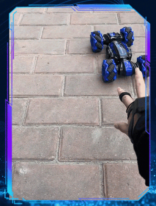 ジェスチャーセンサー変形ラジコンカー