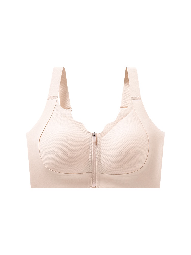 1초 만에 착용 가능한 앞지퍼 브라 핑크 VEIMIA 베이미아