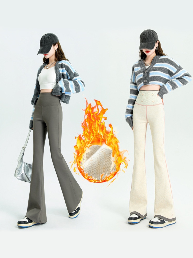 기모 부츠컷 레깅스 그레이 VEIMIA 베이미아