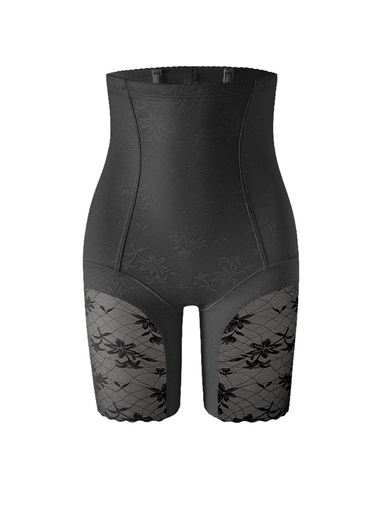 쿨링 레이스 하이웨이스트 보정 거들 블랙 VEIMIA 베이미아