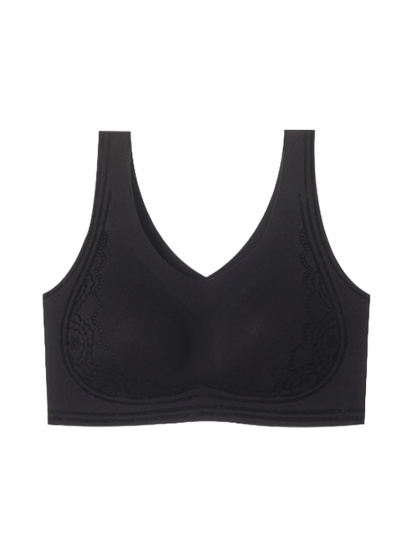 24시간 착용 가능한 올데이 나이트 브라 블랙 VEIMIA 베이미아