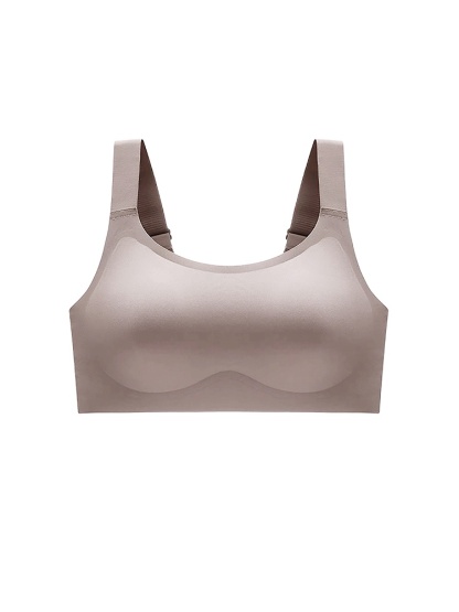 미니마이저 풀커버 심리스 브라 브라운 VEIMIA 베이미아