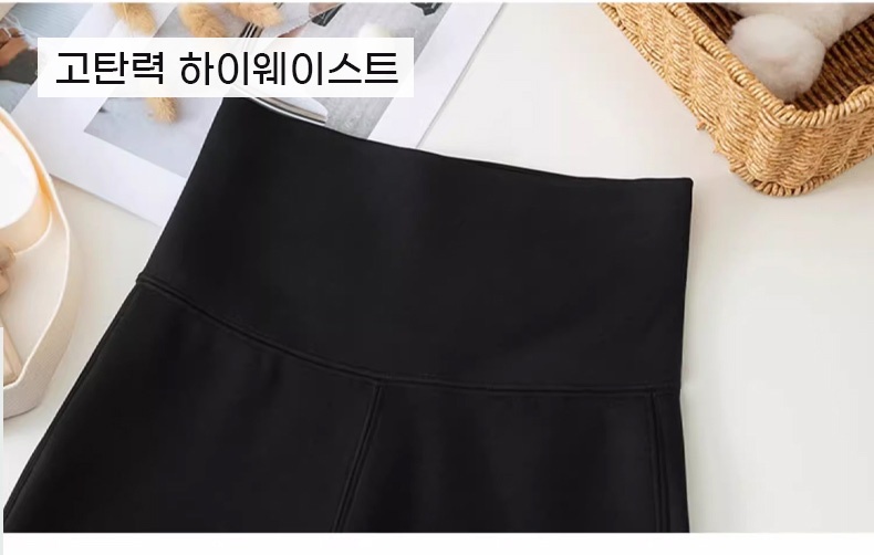 기모 부츠컷 레깅스 고탄력 하이웨이스트 VEIMIA 베이미아