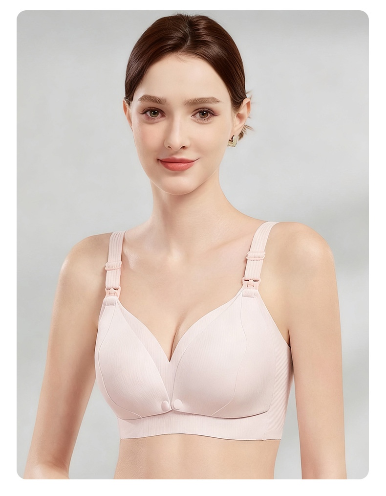 더블 오픈 수유 브라 핑크 VEIMIA 베이미아