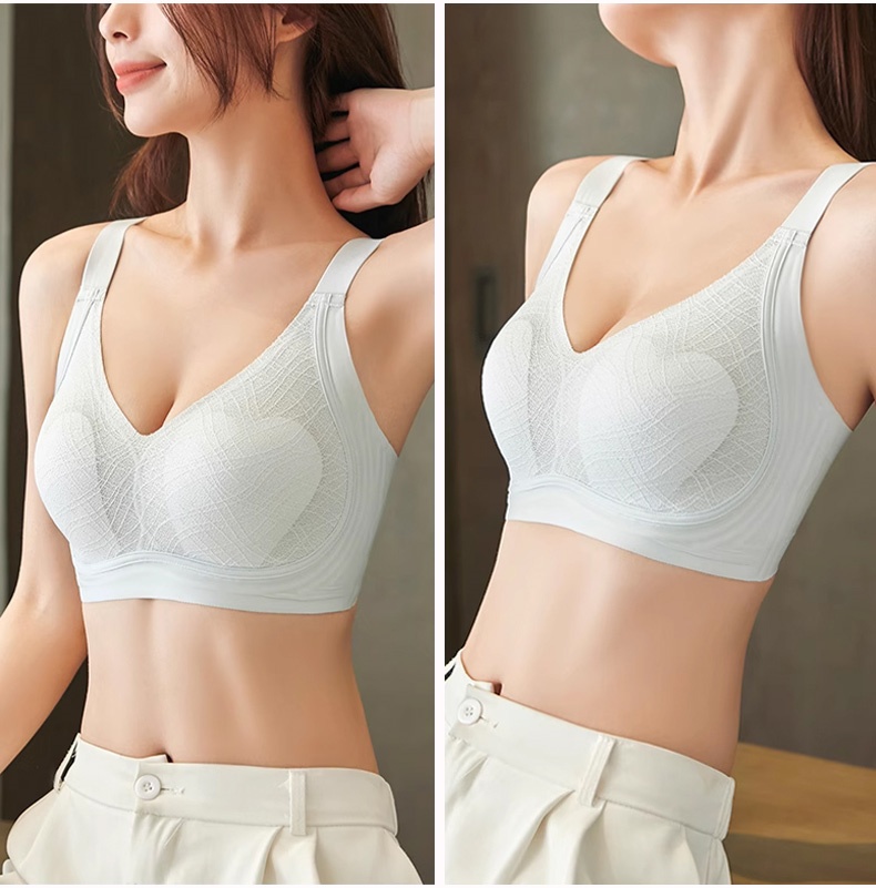 큐티한 하트컵 빅사이즈 브라 민트색 VEIMIA 베이미아