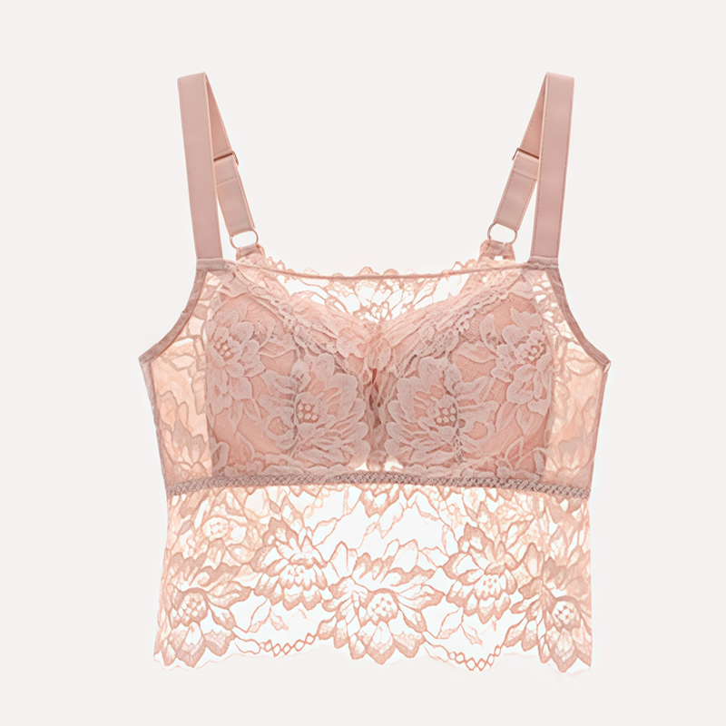 나비 레이스 나시 핑크 VEIMIA 