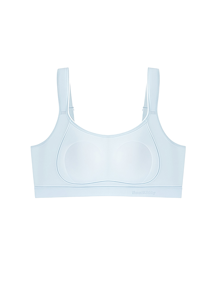 VEIMIA 흔들림 방지 스포츠 브라丨큰 가슴 작아 보이는 처짐방지 운동 브라