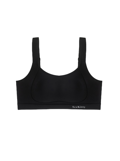 VEIMIA 흔들림 방지 스포츠 브라丨큰 가슴 작아 보이는 처짐방지 운동 브라