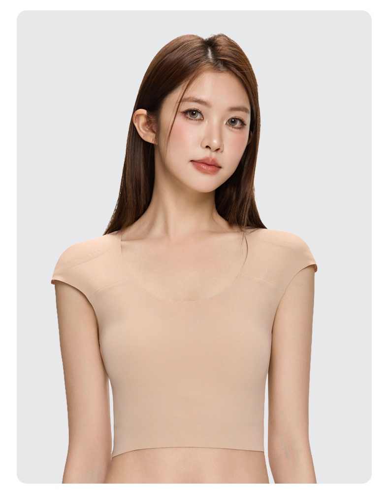 상체 슬림 효과 숄더패드 브라 스킨색 VEIMIA 베이미아