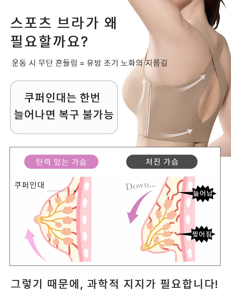 뒷면 교차 디자인 스포츠 브라 스포츠 브라가 필요한 이유 VEIMIA 베이미아