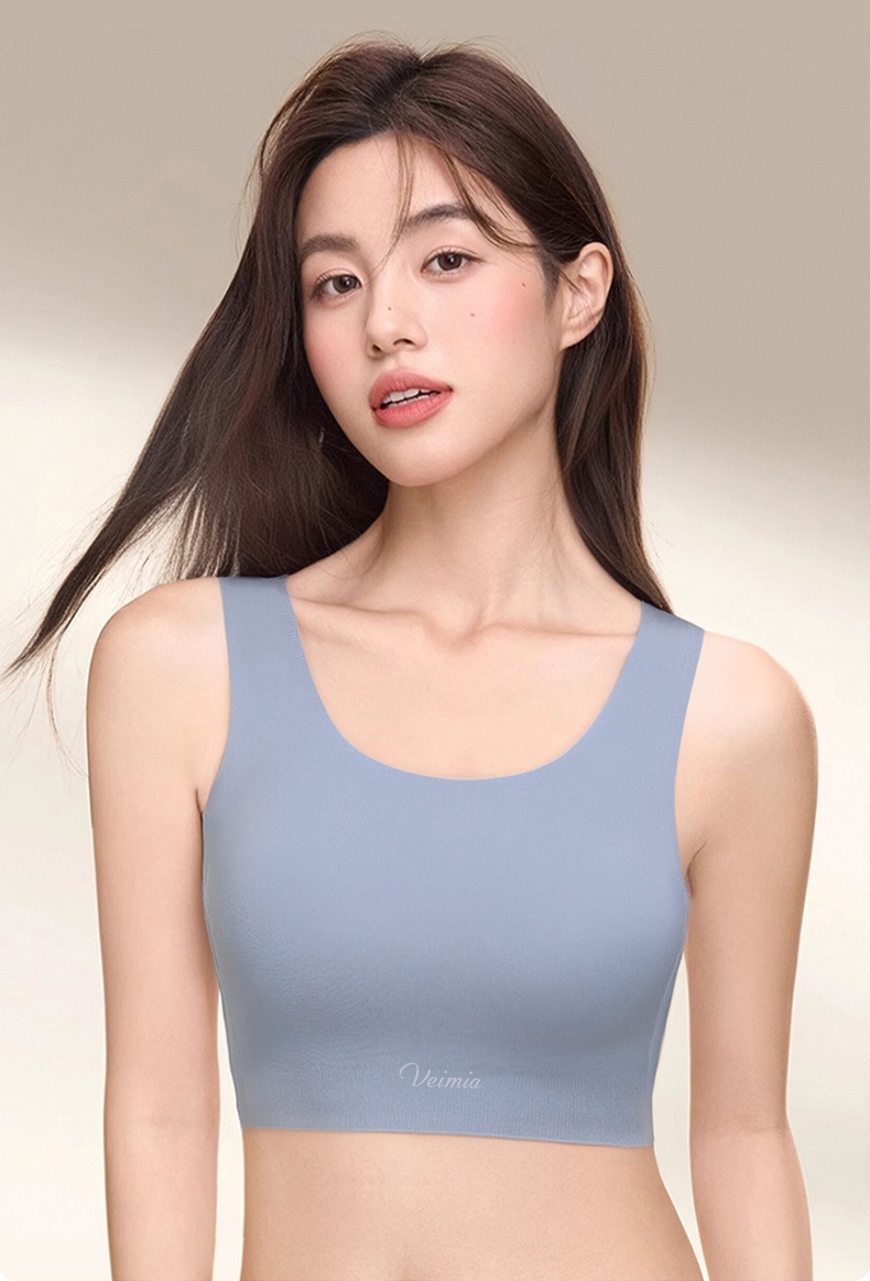 파운데이션 심리스 무봉제 브라 모델 전시 사진 VEIMIA 