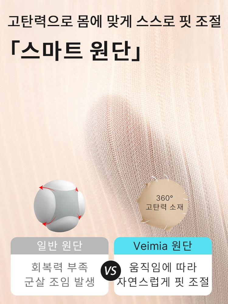 처짐 방지 심리스 미니마이저 브라 고탄력으로 몸에 맞게 스스로 핏 조절 VEIMIA 베이미아