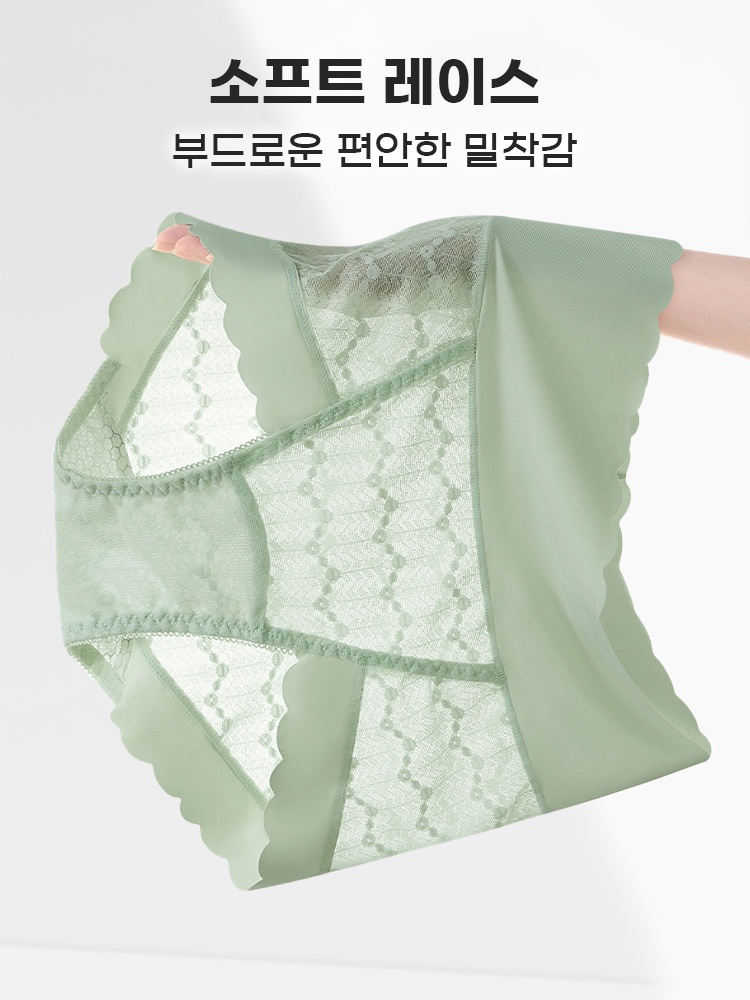 레이스 팬티 소프트 레이스 부드로운 편안한 밀착감 VEIMIA 베이미아
